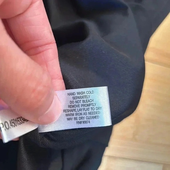 Boston Proper Black Ruched Dress with Silver Studded Shoulder Detail siz… - Picture 8 of 8